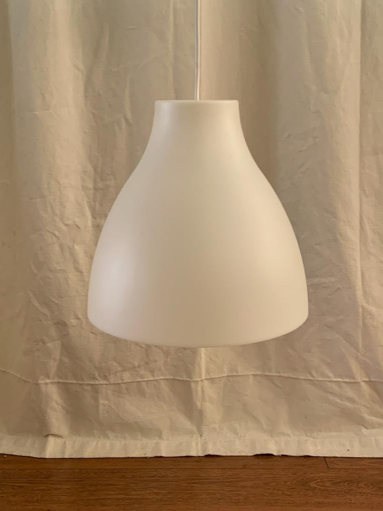 Suspension / Lampe Suspendue Design Vintage IKEA, Enlèvement ou Envoi, Comme neuf, Blanc