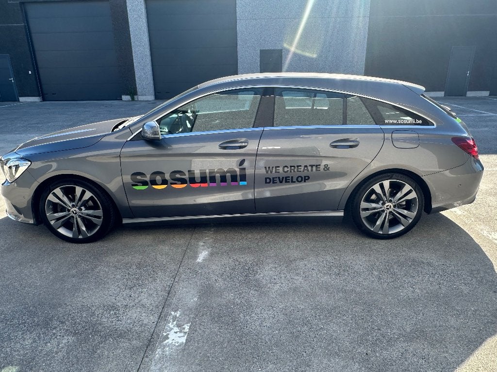 Mercedes-Benz CLA 180 Shooting Break, Auto's, 5 deurs, Particulier, Zilver of Grijs, Navigatiesysteem