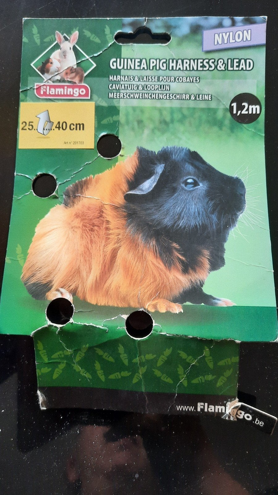 caviatuig en looplijn 1,2 meter, Dieren en Toebehoren, Knaagdieren en Konijnen | Toebehoren, Ophalen, Zo goed als nieuw