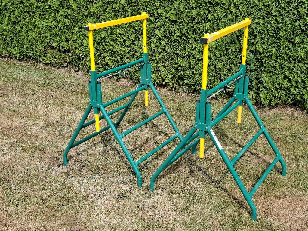 Paire de tréteaux télescopiques MACC, Bricolage & Construction, Établis, Enlèvement, Utilisé