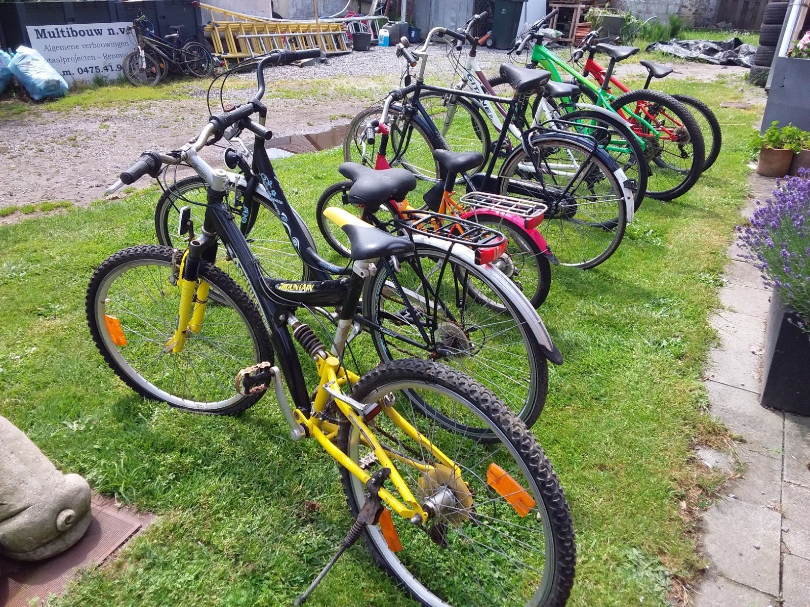 Lot oude fietsen, Fietsen en Brommers, Ophalen