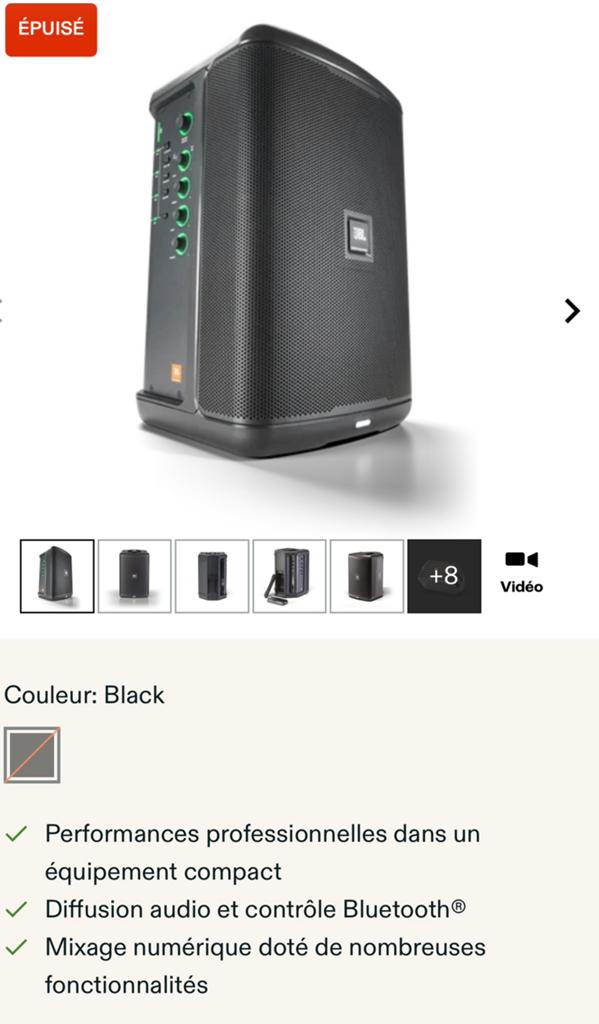 Baffle Bluetooth Jbl eon one compact, Audio, Tv en Foto, Luidsprekerboxen, Zo goed als nieuw, JBL, Ophalen