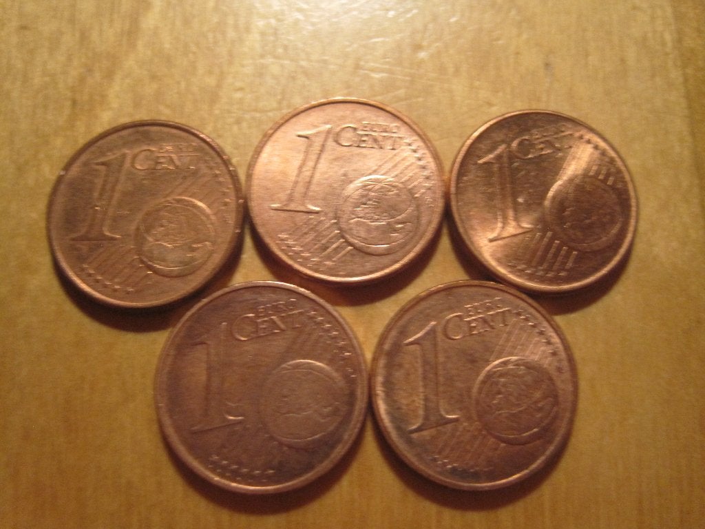 Euro Munten Duitsland, Timbres & Monnaies, Envoi, Allemagne, 1 centime, Série