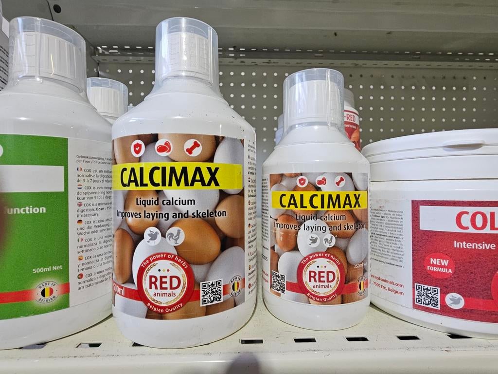 Calcimax 500 ml, Vloeibare Calcium - Red Animals, Ophalen