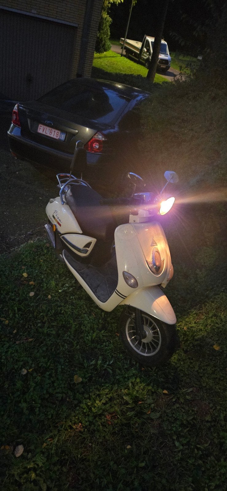 Turbho Picsa scooter zonder rijbewijs a klass, Autres marques, Comme neuf, Enlèvement, Essence