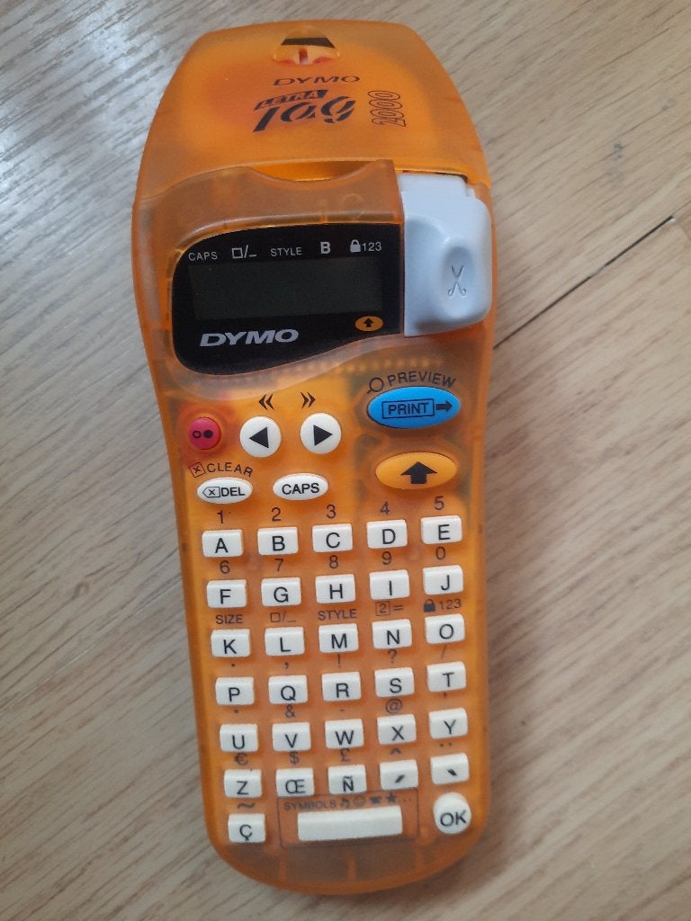 Dymo Letra Tag 2000, Informatique & Logiciels, Étiqueteuses, DYMO, Enlèvement ou Envoi, Étiquette, Utilisé