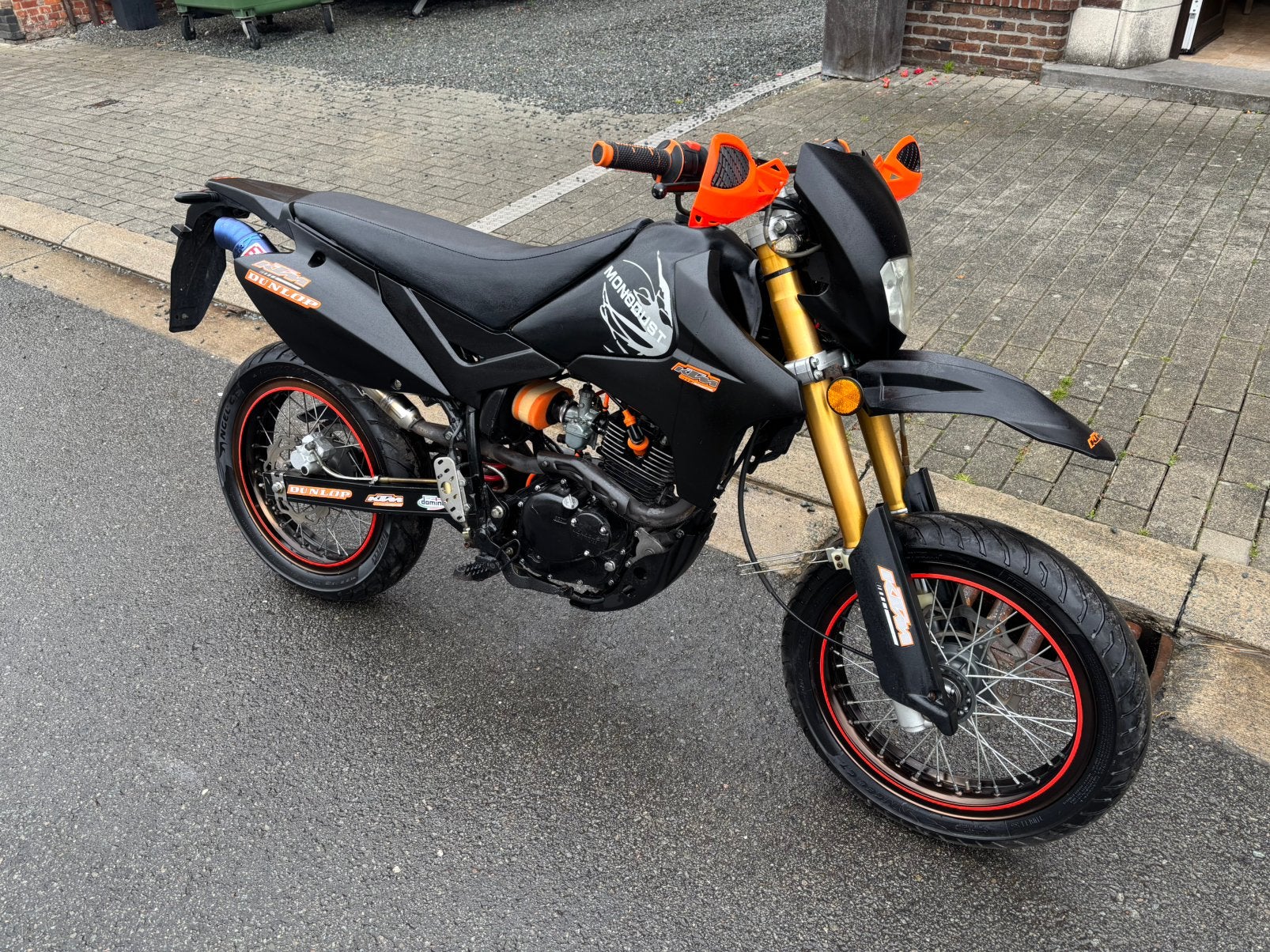 Monodust 125cc Enduro Ktm look Te koop !, Motoren, Motoren | Overige merken, Bedrijf, Ophalen