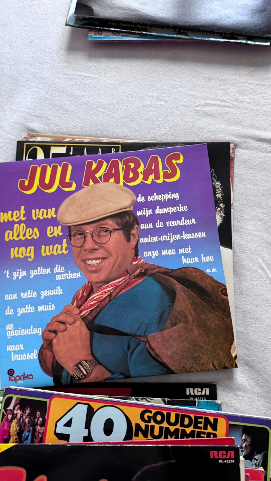 5 vinyl platen, CD & DVD, Vinyles | Compilations, Enlèvement, Comme neuf