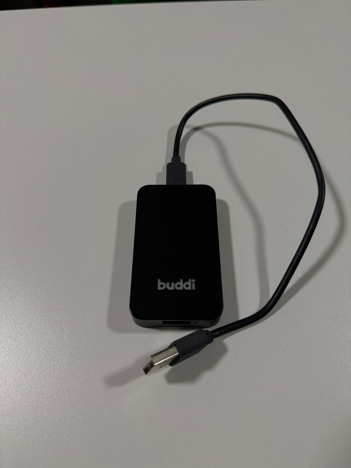 Buddi Play 2 Bluetooth Adapter voor Apple CarPlay & android, Ophalen of Verzenden, Zo goed als nieuw