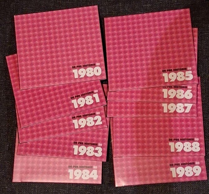 10 cd´s De Pre Historie 80 (radio 2, uitgaven 2012), Boxset, Ophalen of Verzenden, Zo goed als nieuw, Pop
