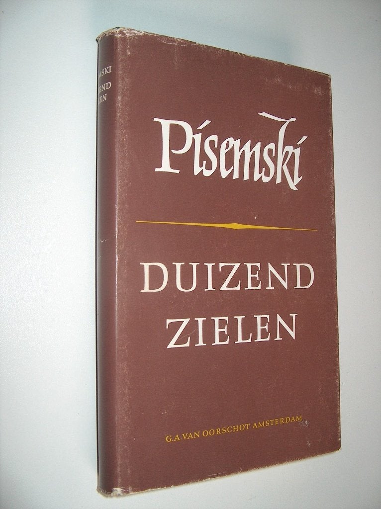A.F. Pisemski - Duizend zielen - Russische Bibliotheek, Gelezen, Europa overig, Ophalen of Verzenden, A.F. Pisemski