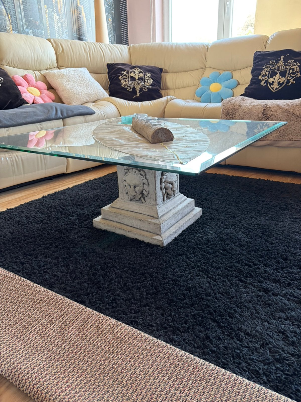 Salontafel, Ophalen, Klassiek, Vierkant, Zo goed als nieuw