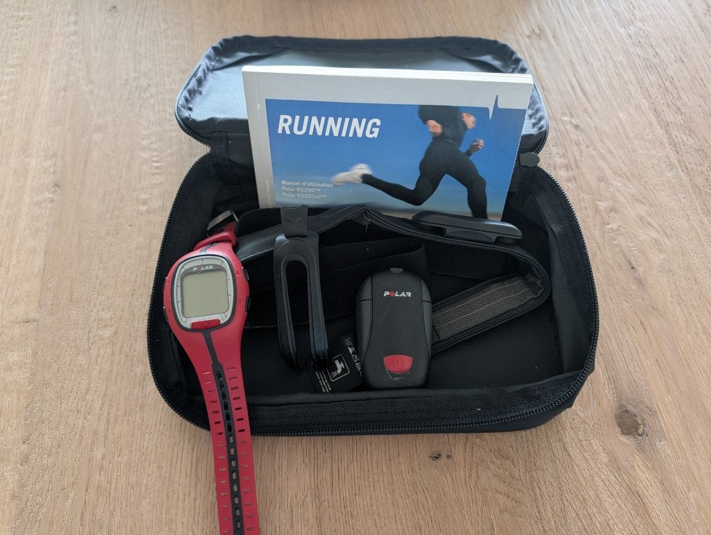 2 Polar horloges, Sport en Fitness, Ophalen, Gebruikt, Polar, Met loopsnelheid