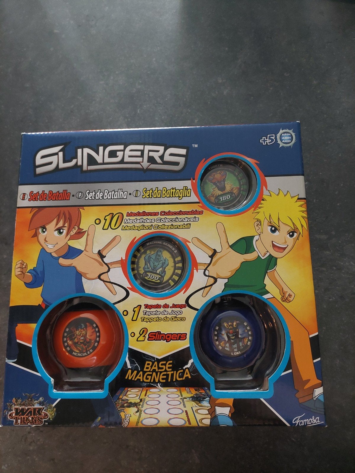 Slingers spel, Ophalen