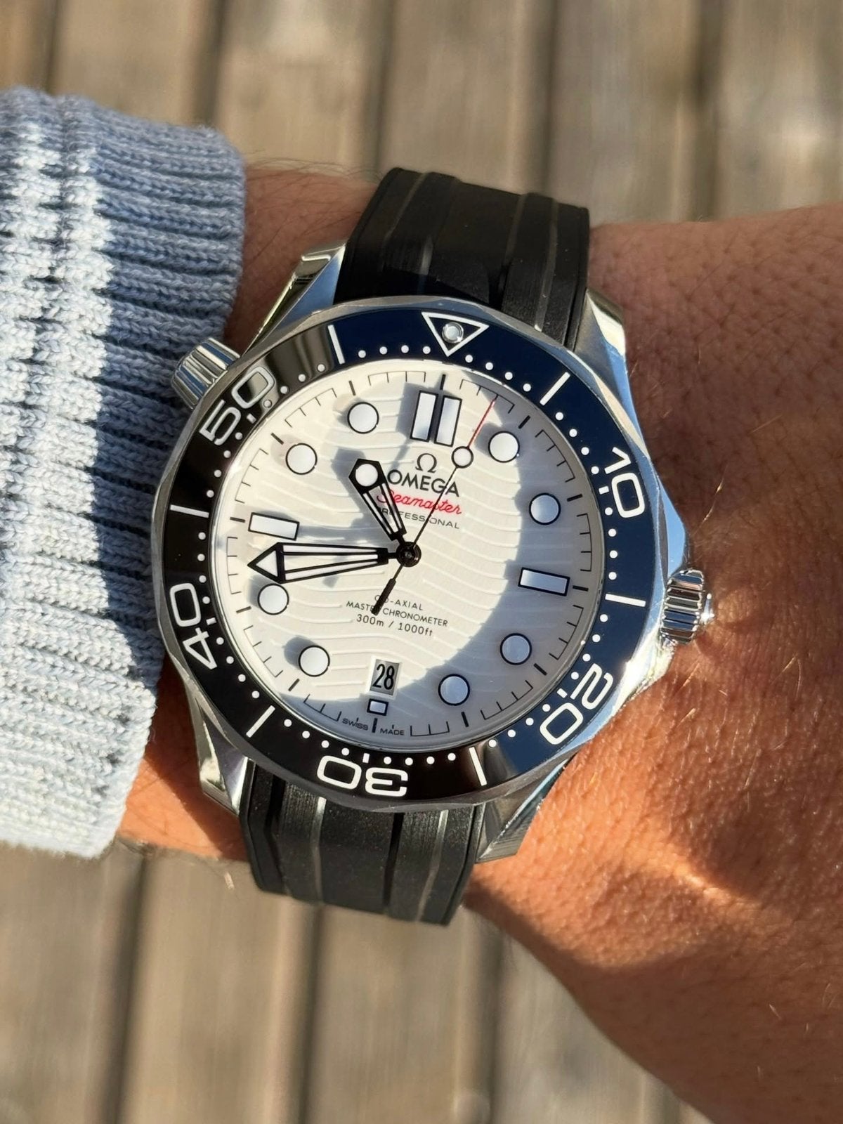 Omega Seamaster Diver 300M, Ophalen of Verzenden, Nieuw, Polshorloge, Omega