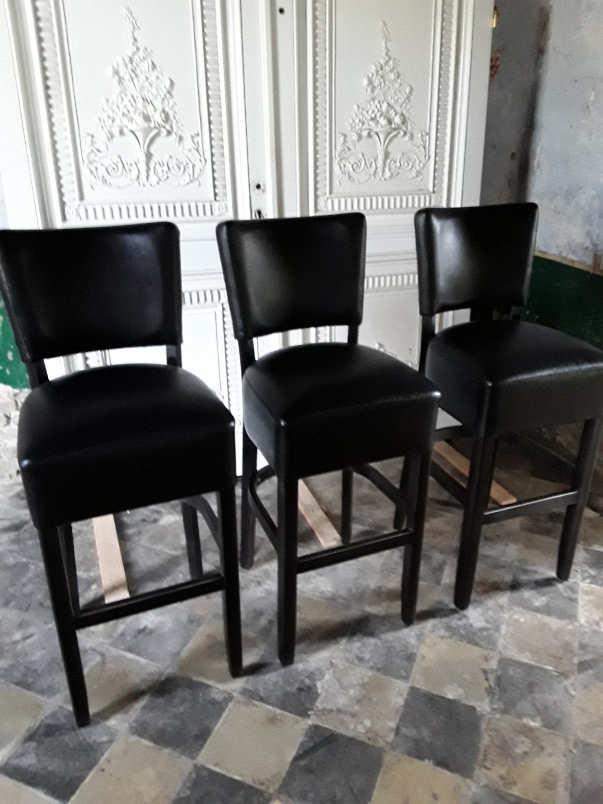 tabourets de bar 3 pièces, Maison & Meubles, Enlèvement