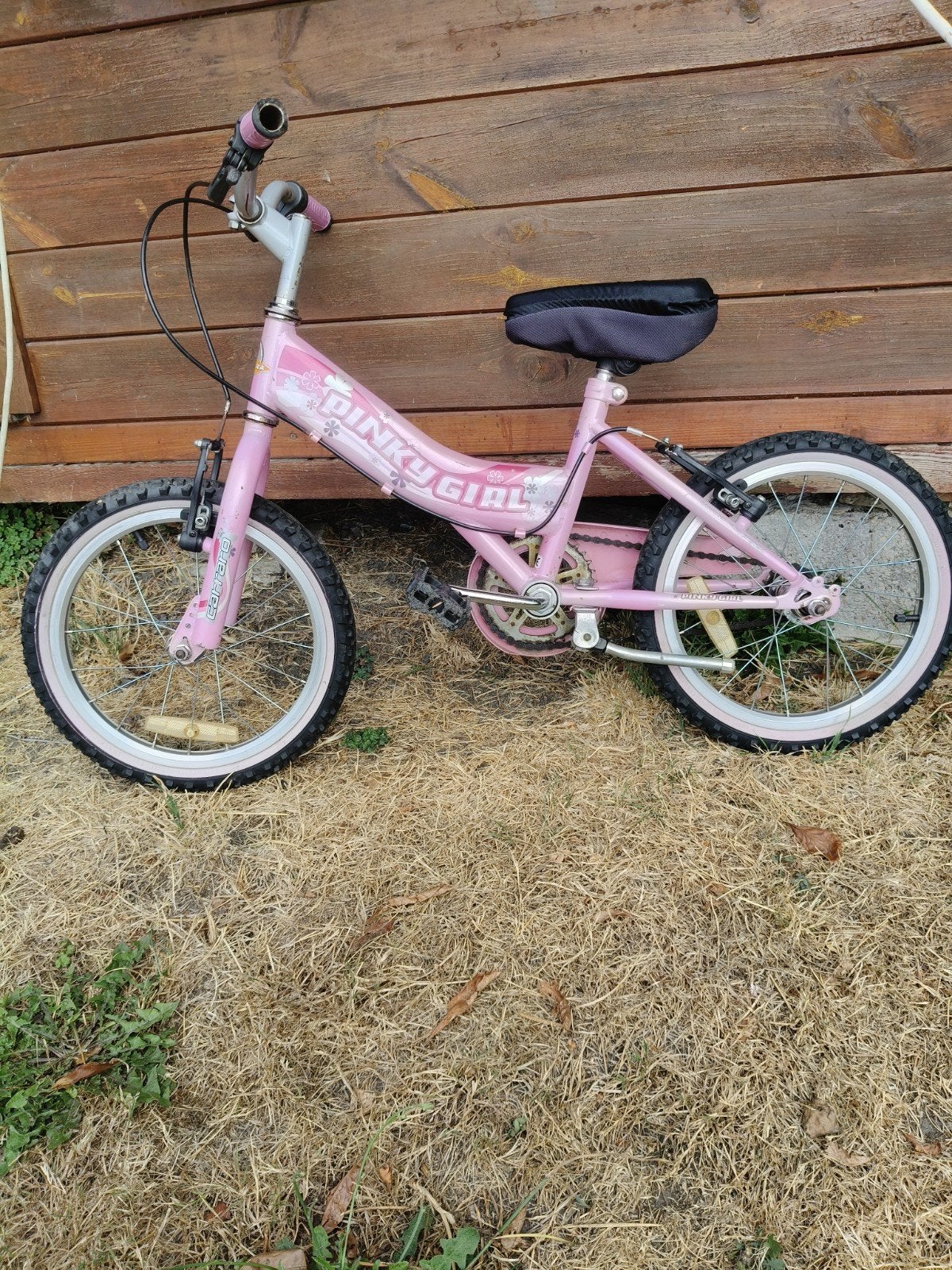 vélo fille 16 pouces, Fietsen en Brommers, Ophalen, Gebruikt, Velgrem, Handrem