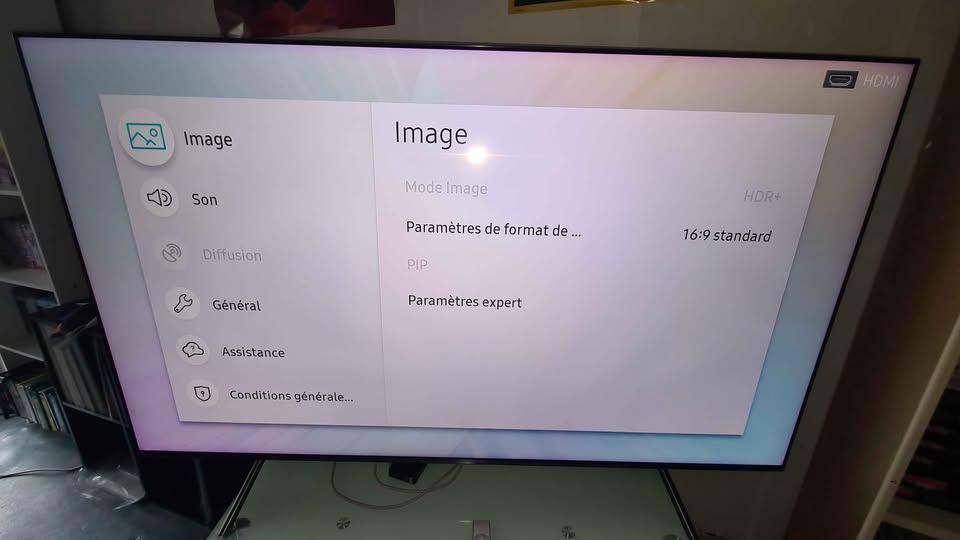 TV Samsung UE65MU7005 65 pouces + meuble TV, LED, 120 Hz, Enlèvement, Utilisé