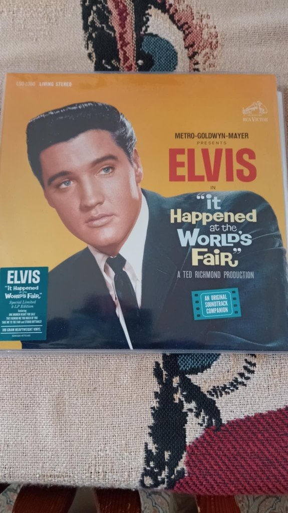Elvis dubbel lp, It happened at the World's fair, FTD label., Cd's en Dvd's, Vinyl | Rock, Ophalen of Verzenden, Rock-'n-Roll