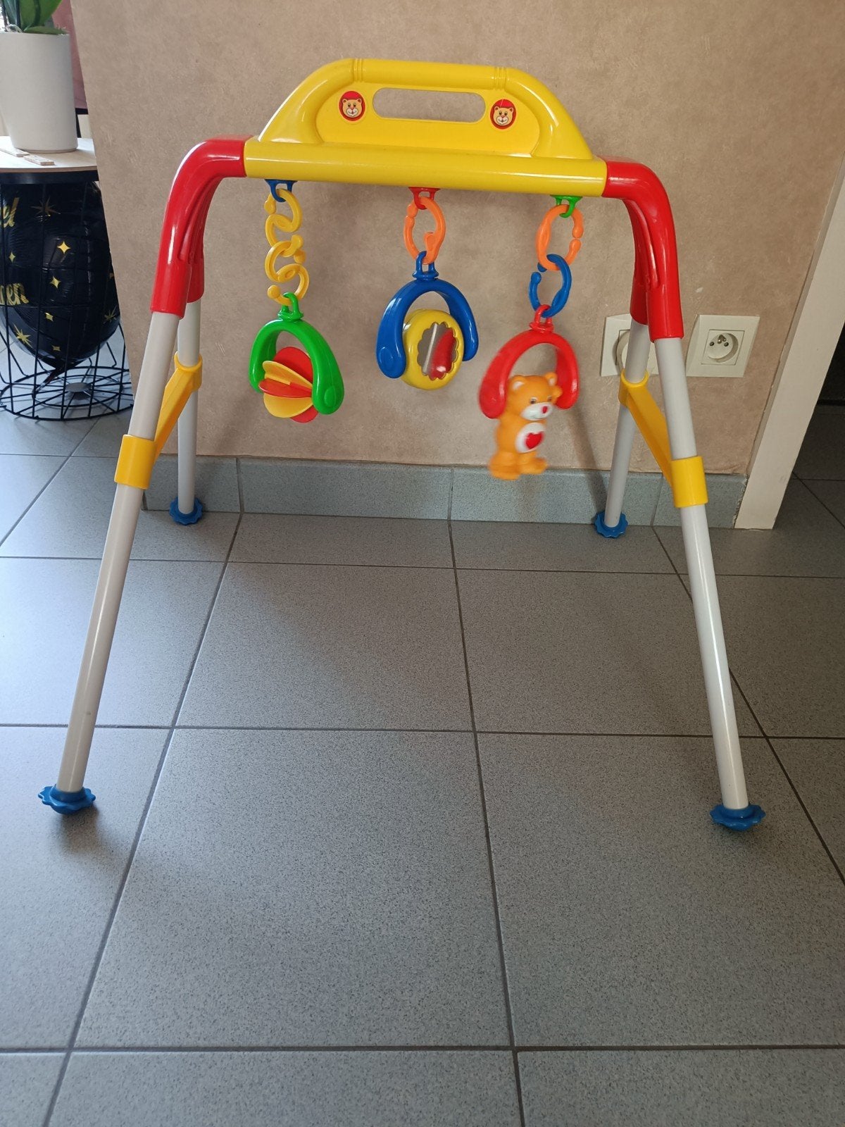 Retro vintage babygym, Ophalen