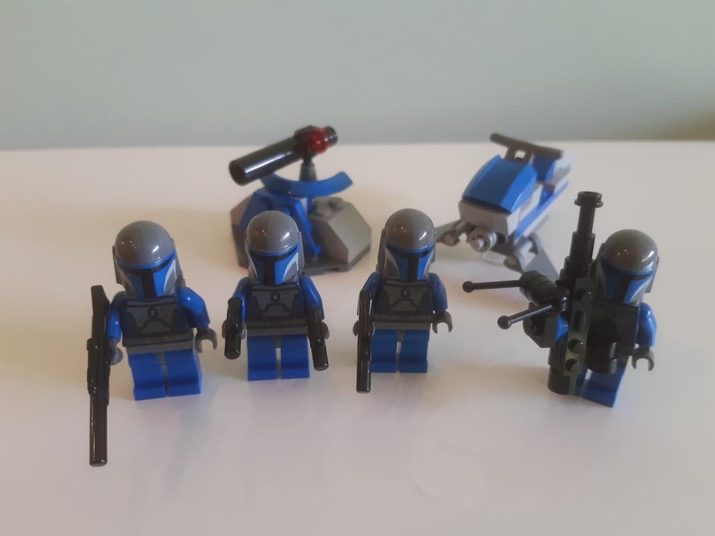 Lego 7914 Star Wars the clone wars Mandalorian battle pack, Lego, Ensemble complet, Comme neuf, Complet