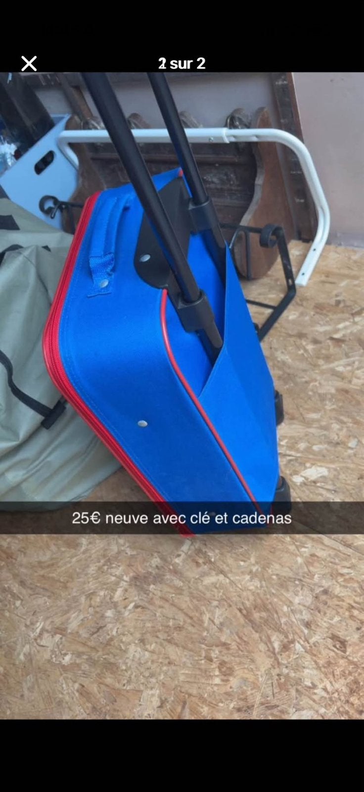 Valise enfant Spiderman comme neuve, Enlèvement, Comme neuf
