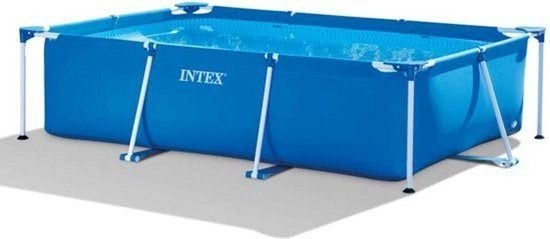 Intex Zwembad 3x2 met producten en toebehoren, 200 à 400 cm, Comme neuf, Enlèvement, Rectangulaire