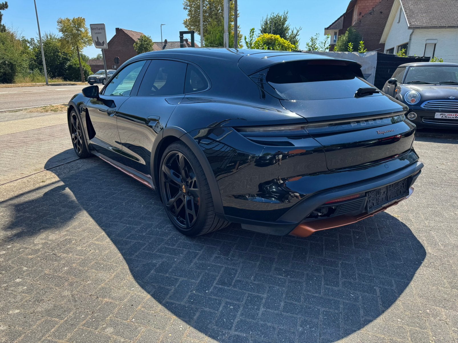Porsche Taycan Cross Turismo 4, Cuir, Achat, Entreprise, Noir