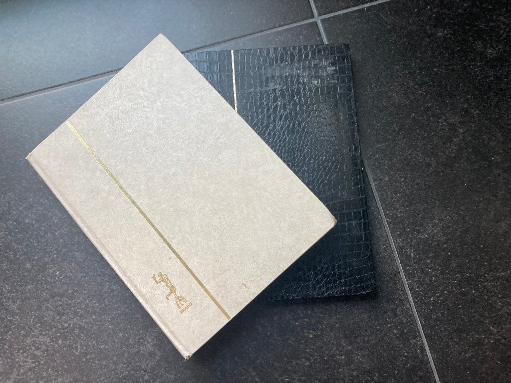 2 postzegelalbums, Postzegels en Munten, Postzegels | Toebehoren, Verzamelalbum, Ophalen of Verzenden