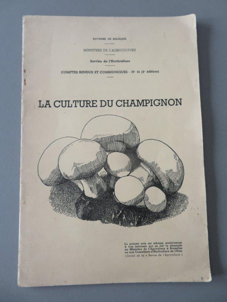 oud boekje kweken van Champignons Culture du champignon, Enlèvement ou Envoi, Comme neuf, Jardinage et Plantes de jardin