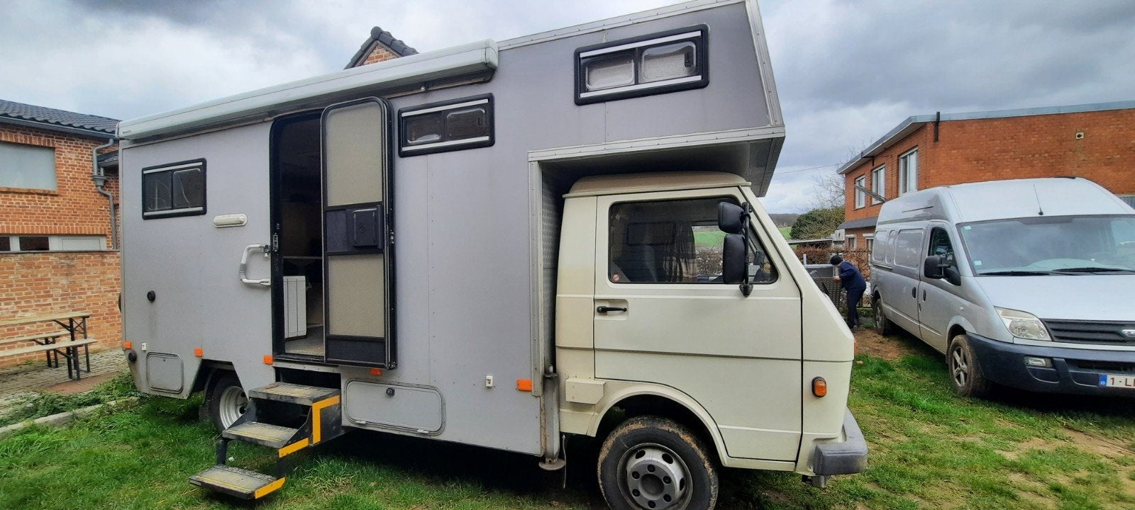 Vw lt55 camper zelfbouw off grid, Volkswagen, Particulier, Tot en met 4, Handgeschakeld