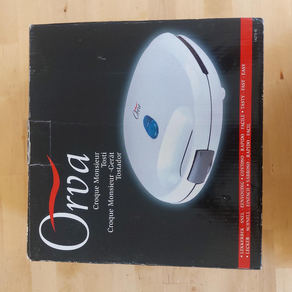 Geroosterd tosti-ijzer van Orva, Ophalen, Nieuw
