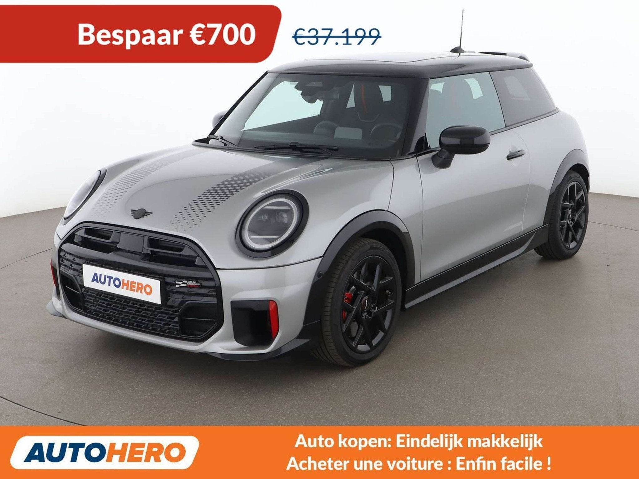 MINI John Cooper Works John Cooper Works John Cooper Works T, Auto's, Gebruikt, Zwart, Lichtsensor, 170 kW