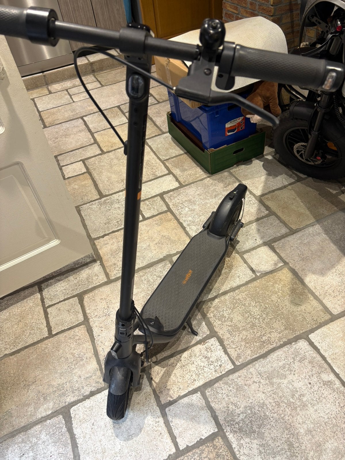 Zwartstep ,ninebot,oplader aanwezig,, Fietsen en Brommers, Ophalen, Gebruikt, Gewone step, Ninebot