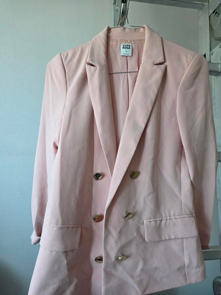 Roze blazer Maat S, Ophalen