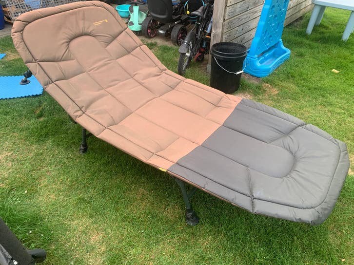 Strategy Comfort karper bedchair / visstoel - verstelbaar, Ophalen, Zo goed als nieuw