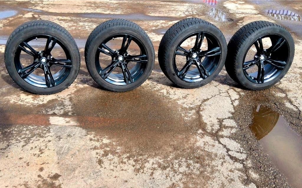 Kit hiver 265/40-19 original BMW M8, Gebruikt, 265 mm, Banden en Velgen, Winterbanden