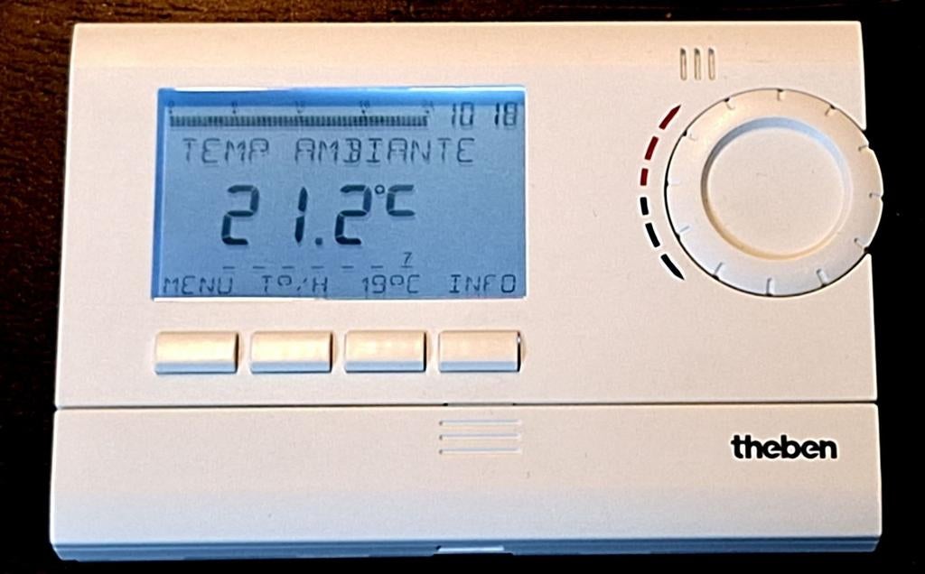 Thermostaat Theben Ramses 831 top 2, Doe-het-zelf en Bouw, Thermostaten, Ophalen