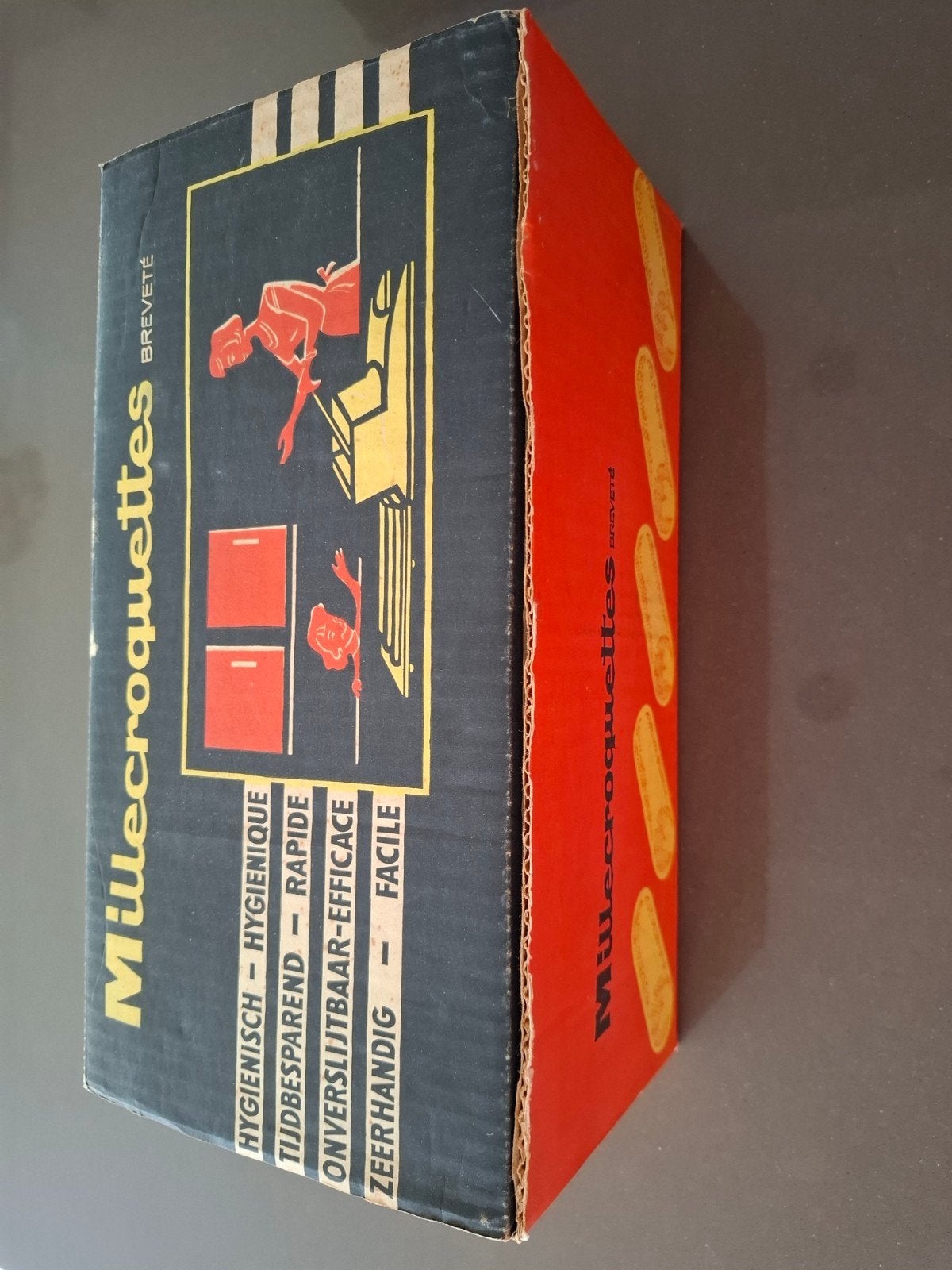 croquette machine retro, Ophalen