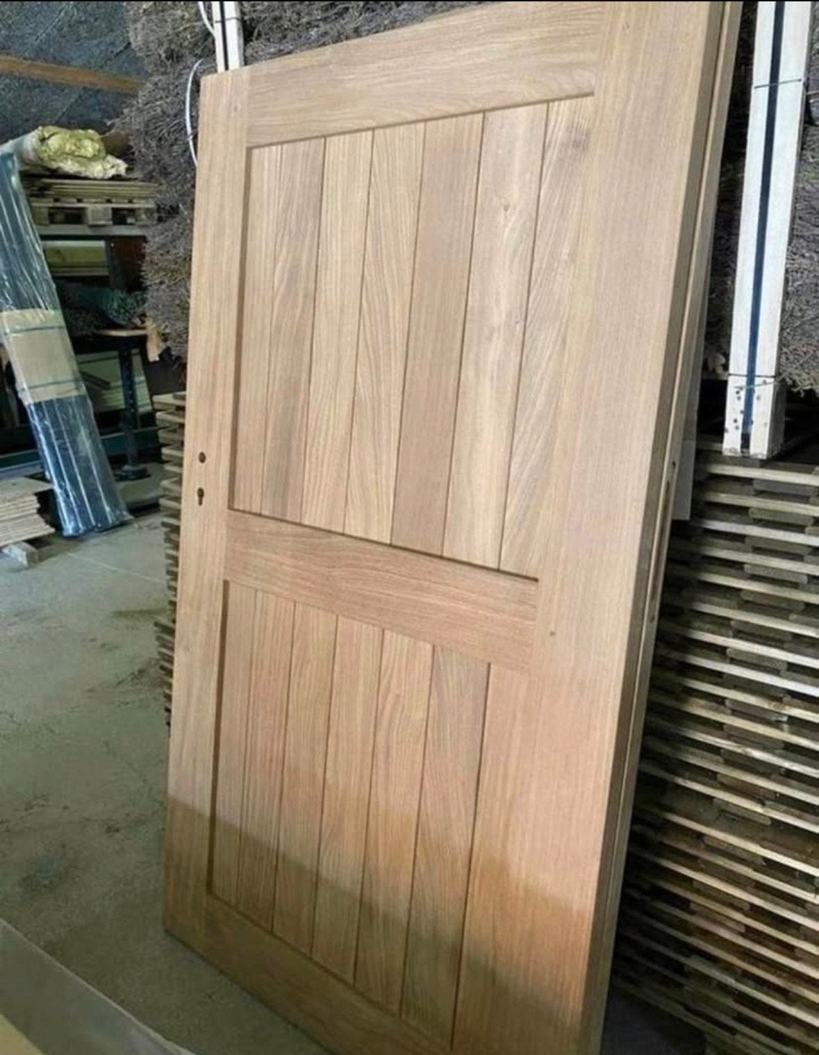 Nieuwe afromosia hardhouten poort, Ophalen, 80 tot 100 cm, Overige typen, Minder dan 200 cm