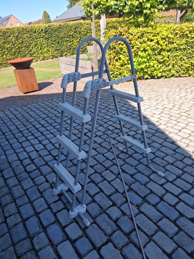 Zwembadtrap, Tuin en Terras, Ophalen, Gebruikt, Ladder
