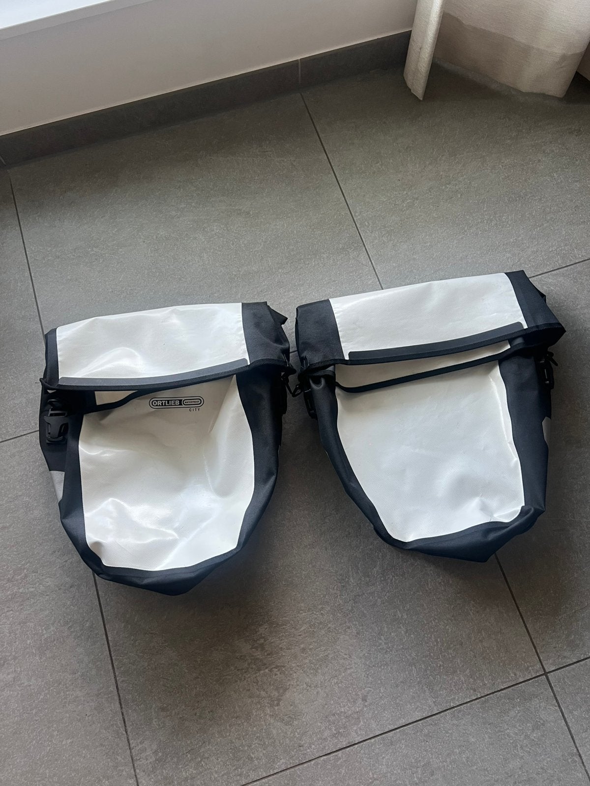 ORTLIEB Black Roller City Fietstassen, Ophalen of Verzenden, Gebruikt