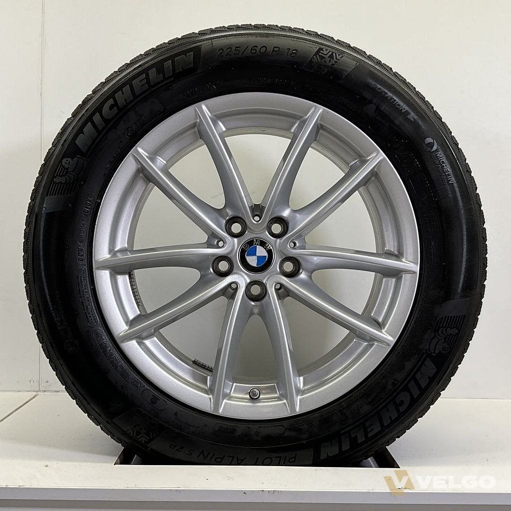 BMW X3 G01 X4 G02 SET VELGEN + WINTERBANDEN 18 INCH ORIG. 61, Pneus et Jantes, Véhicule de tourisme, -, 17 pouces