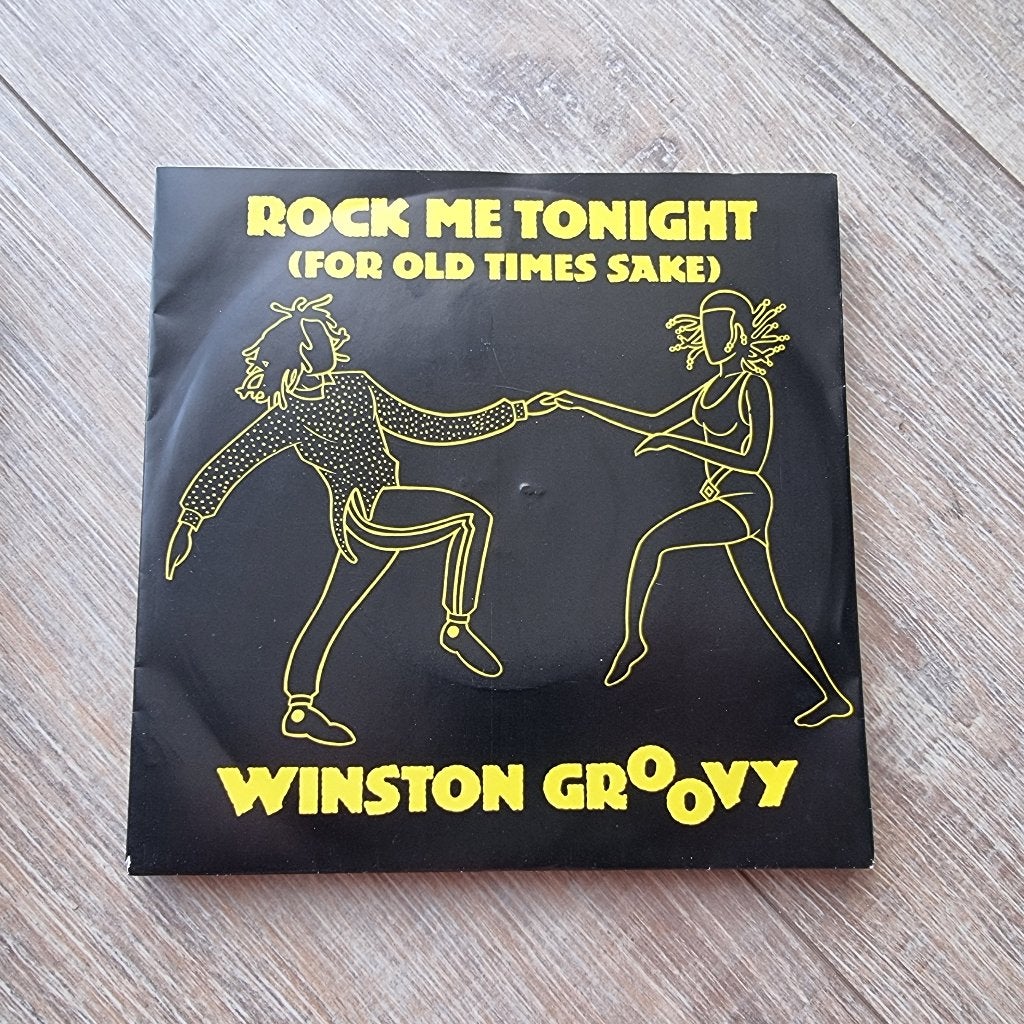 7" Winston Groovy – Rock Me Tonight (For Old Times Sake), Gebruikt, 7 inch, Ophalen of Verzenden, R&B en Soul