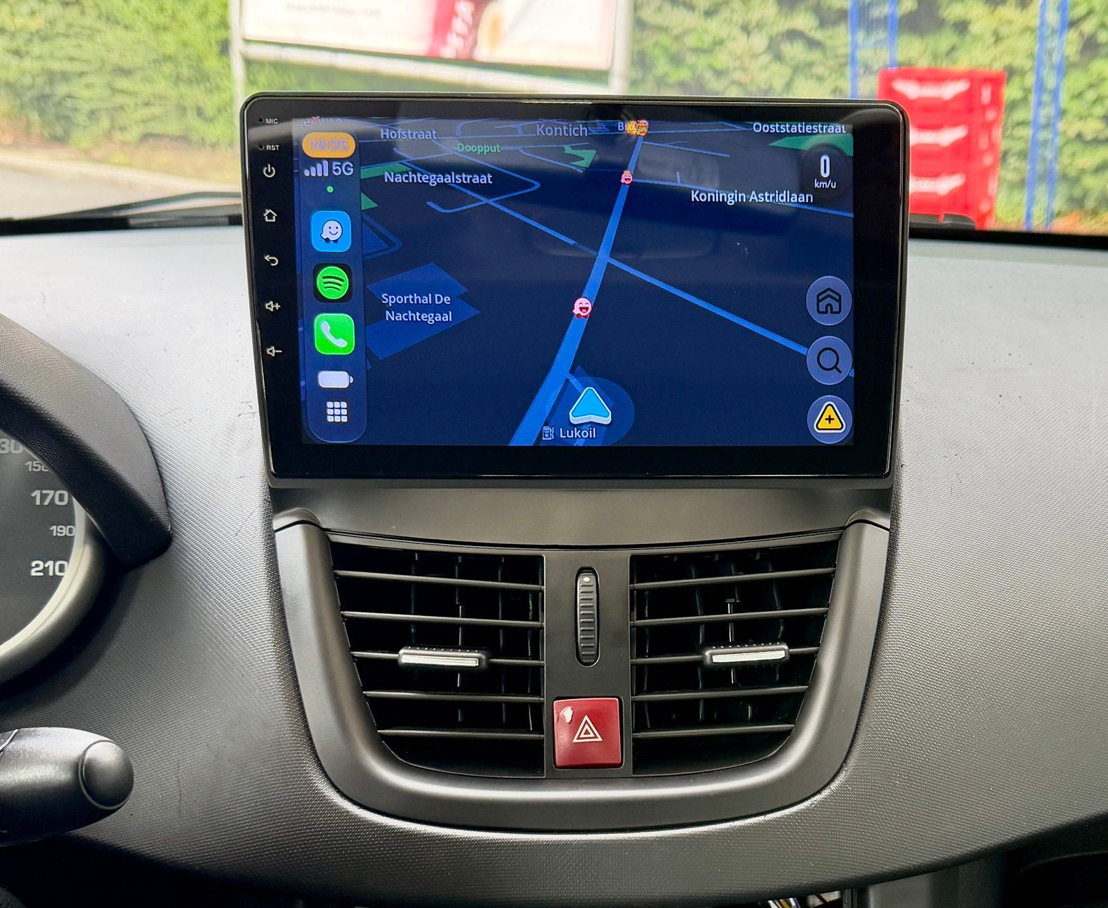 Peugeot 207 1.4 VTI | CarPlay | Camera | Airco l LEZ OK, Autos, Achat, Noir, Particulier, Tissu