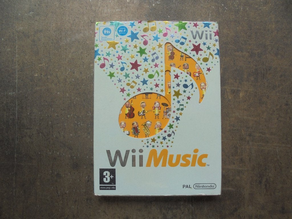 Wii Music voor Wii (zie foto's), Games en Spelcomputers, Games | Nintendo Wii, Muziek, Gebruikt, Ophalen of Verzenden, 3 spelers of meer