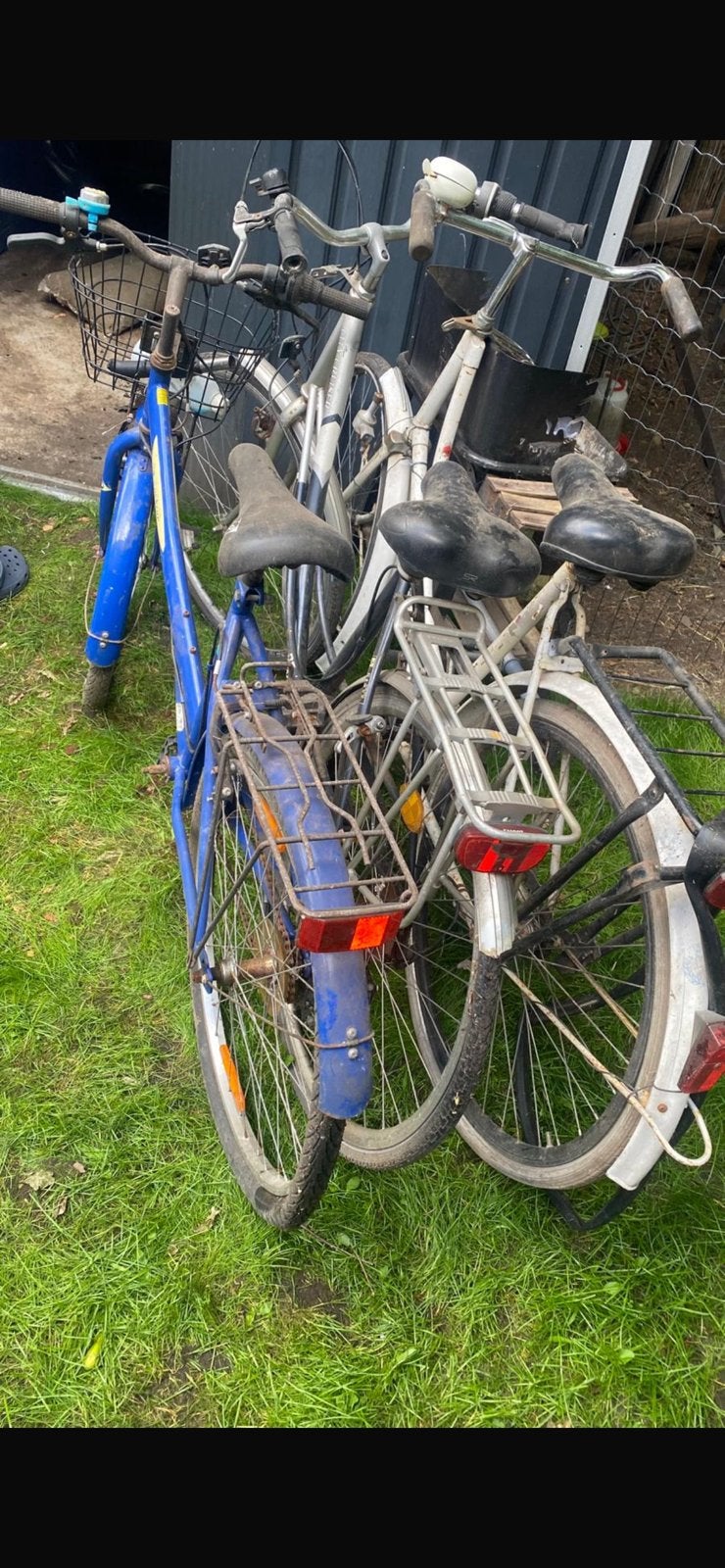Oud ijzer/fietsen op te halen, Enlèvement ou Envoi