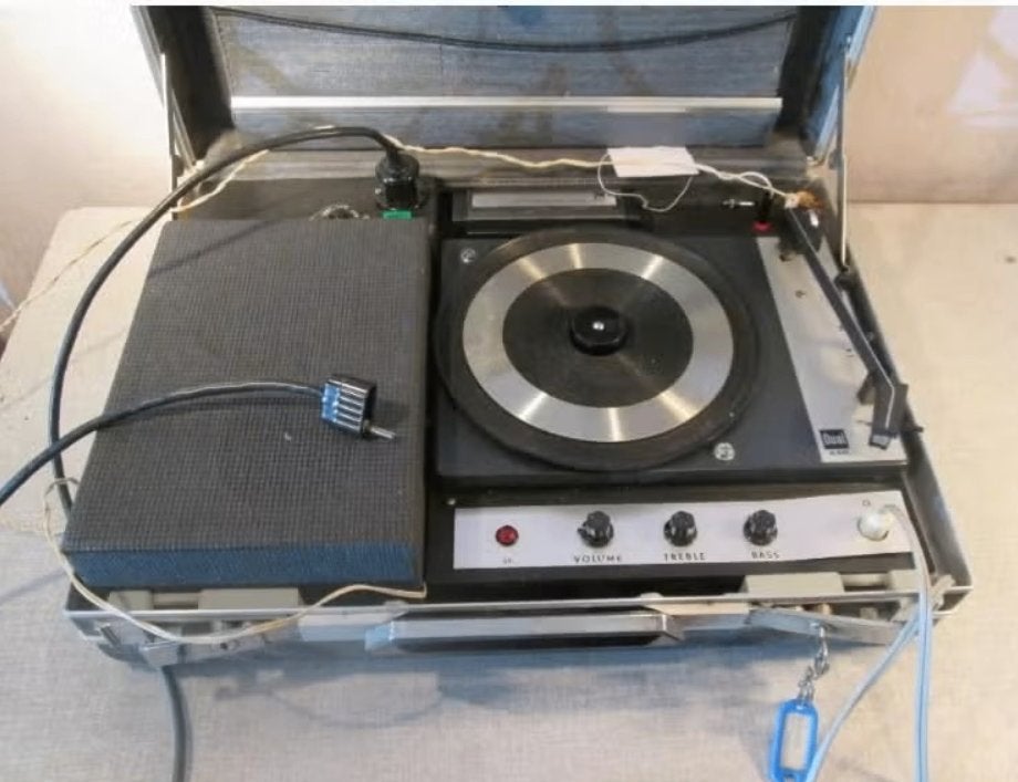 Retro Platenspeler - Dual 420 - in draagkist, Ophalen of Verzenden, Gebruikt, Platenspeler, Dual