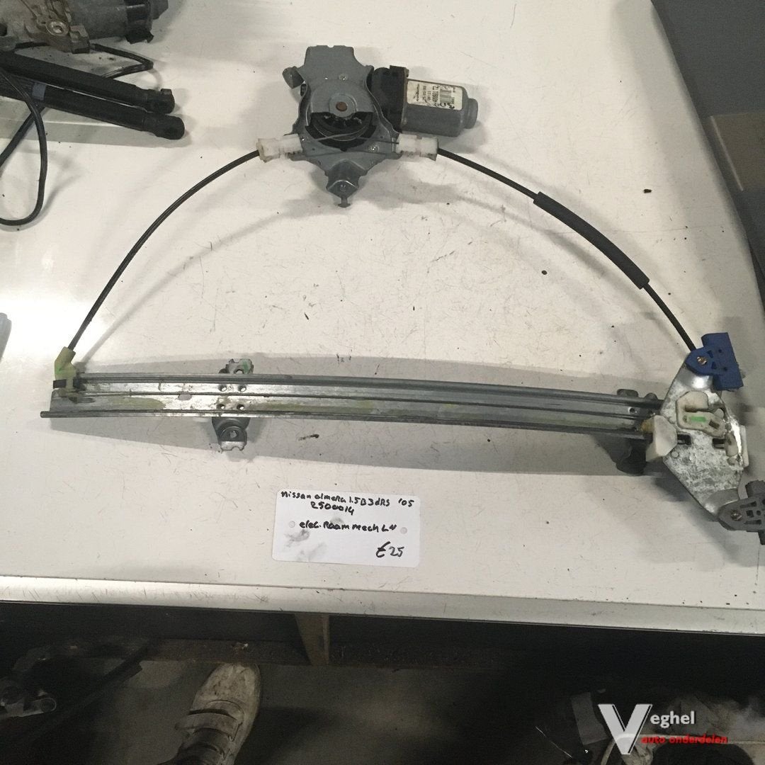 Nissan Almera 1.5 B 3drs 2005 2500014  Elektr Raammechanisme, Gebruikt, -, -, Ophalen of Verzenden