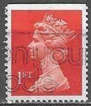 Grande-Bretagne 1990 - Yvert 1474a - Reine Elisabeth (ST), Timbres & Monnaies, Envoi, Affranchi